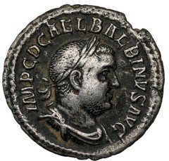 Balbinus 238 AD, Roman Empire 5/5 SILVER AR Denarius, Emperor Only 99 Days!, NGC