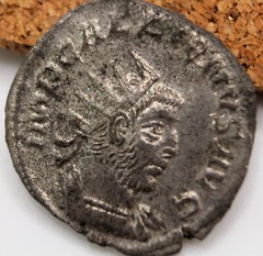 Roman Imperial | Gallienus AR Antoninianus | Samosata | 256-257 VICTORIA GERMAN