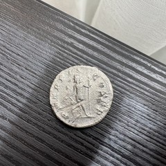 Roman Coin – Silver Antoninianus – Gordian III P M TR P II COS P P Jupiter #t248
