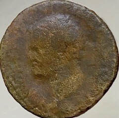 Roman Emperor Vespasian Genuine Ancient Coin 69AD-79AD Bronze As