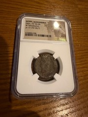 EGYPT, ALEXANDRIA Nero, AD 54-68 BI Tetradrachm ут. 13 (AD 66/7)