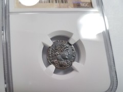 Constantine II Roman Empire BI Nummus AE3/4 NGC Ch AU Ancient Epfig Hoard Caesar