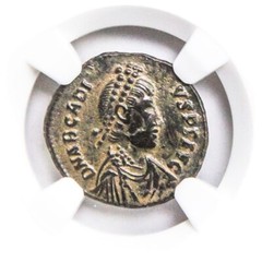 NGC XF Roman AE3 of Arcadius (AD383 – 408) NGC Ancients Certified EXTREMELY FINE