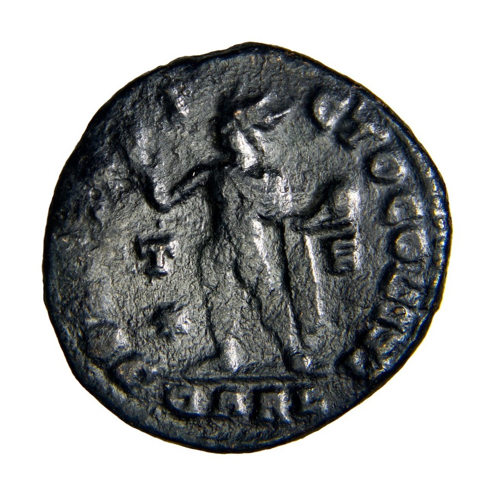 Roman Imperial Coin RARE Sol PARL T-F ARLES Constantine I (307/310-337) Æ Follis