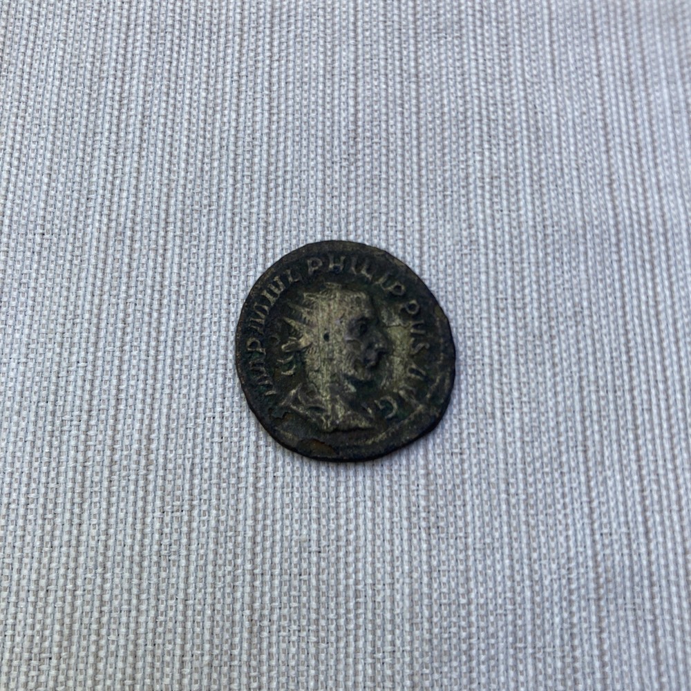 Philip The Arab Tetradrachm 248-249 AD Antioch Ancient Roman Coin