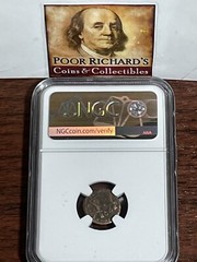 NGC Certified Son Of Constantine. AE4 (BI Nummus) Constans AD 337-350. *X140