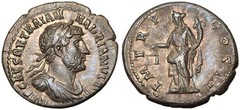 Hadrian (AD 117-138) Roman AR silver denarius coin Aequitas RIC 391 Rome mint