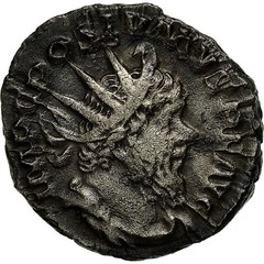 [#650730] Coin, Postumus, Antoninianus, 260-269, Trier or Cologne, Rare, EF