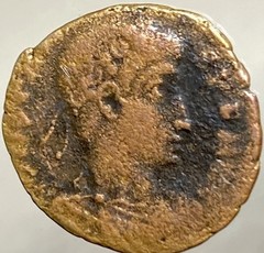 Roman Emperor Constans 342AD-348AD Genuine Ancient Coin 2 Victories Victoriae