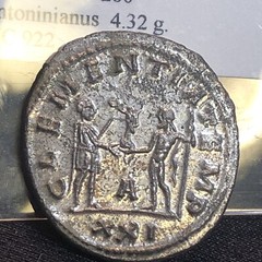 Probus AE Silvered Antoninianus . 276-282 AD Choice High Grade