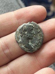 AUTHENTIC 100s AD As Antoninus Pius? Roman Empire Provincial Ancient Old Coin