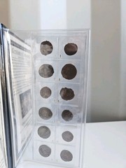 12 Bronze Coins Galienus Constantine & COA – Rise of Christianity in Rome ALBUM