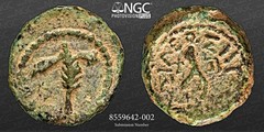 Herod I the Great AE – Scacer 3-Prutot – 21mm 4.28g – NGC Ch Very Fine 4/5 4/5