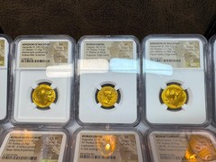 ROMAN EMPIRE “YOUNG CALIGULA” 4th of 12 CAESARS AUREUS 37AD NGC VF