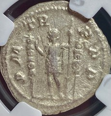 Emperor Maximinus I Thrax Silver Denarius NGC Graded Ancient Roman 235-238AD VF