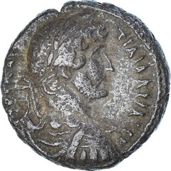 [#1177370] Coin, Egypt, Hadrian, Tetradrachm, 127-128, Alexandria, AU, Bil, lon
