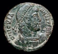 JOVIAN, AD 363-364, AE FOLLIS. (a1166)
