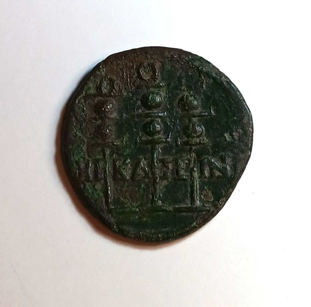 Ancient Roman Empire Coin LICINIUS I Military Standards Rome Mint