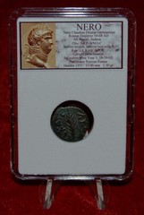 Ancient Judaean Coin Of NERO Prutah Jerusalem Mint 58-59AD