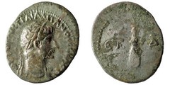 Roman Silver Hemidrachm – Caesarea-Eusebia Cappadocia 120/1 AD – Hadrian