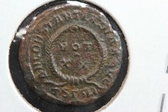 Ancient Rome AD 324 Constantine the Great AE Follis VOT XX Thessalonica 13D0