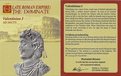 NGC ( AU ) Roman AE3 of Valentinian I ( AD364 -375 ) NGC Ancients Certified Coin