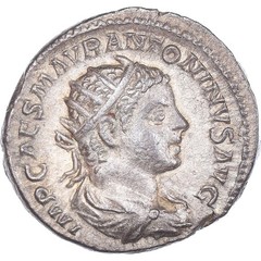 [#1021732] Coin, Elagabalus, Antoninianus, 218-219, Rome, AU, Billon, RIC:155