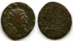 Posthumous issue, bronze antoninianus of Claudius II (268–270 AD), Roman Empire