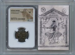 Constantius II,AD 337-361 ROMAN BI Centenionalis NGC VF20 Story Vault