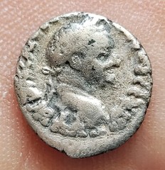 VICTORY(Judaea?) Vespasian AD69-79 AR Hemidrachm, Caesarea-Eusebia Ancient coin