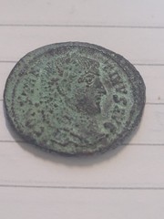 ROMAN CONSTANTINE II 317-337 AD Bronze Follis ( Fine)