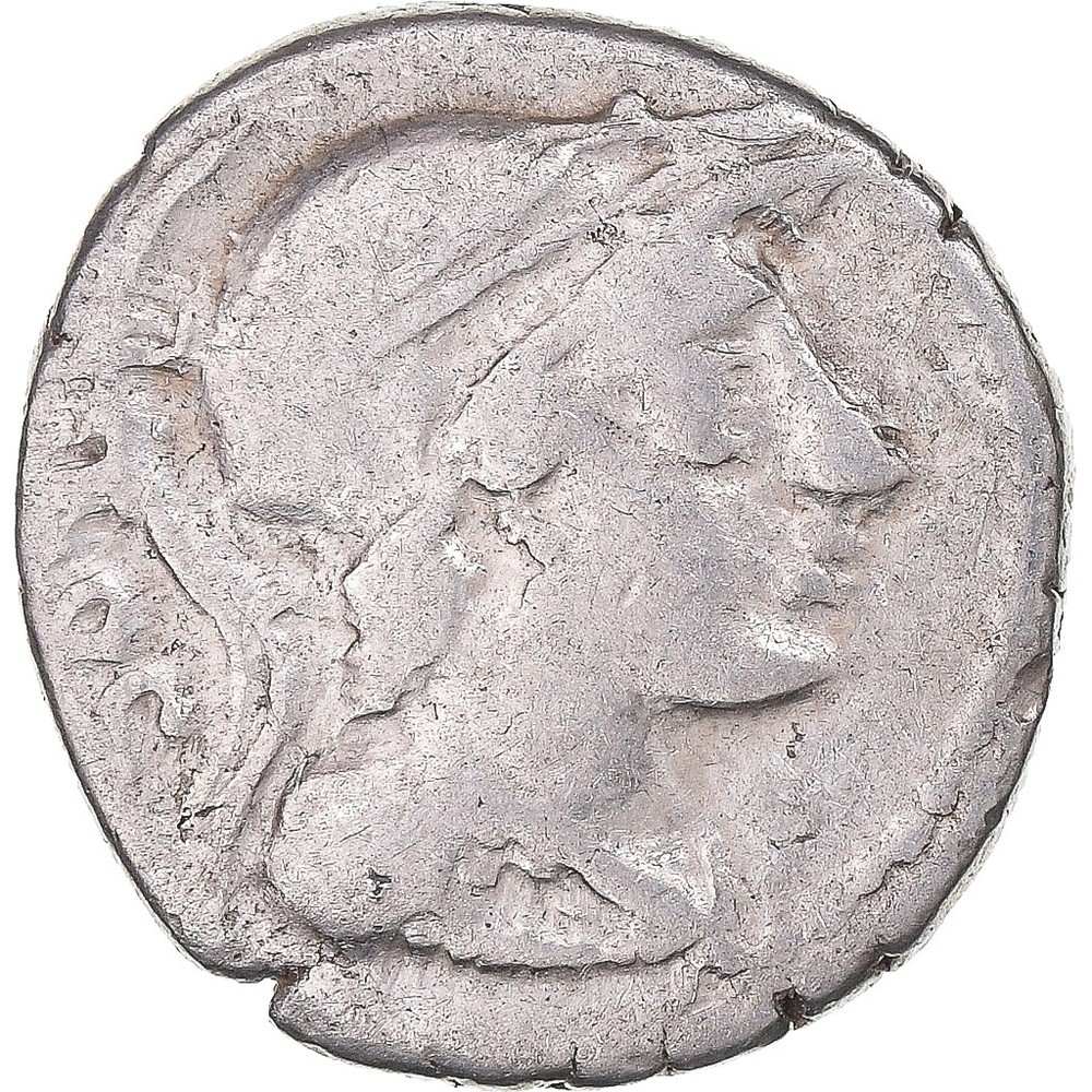 [#1170768] Coin, Rubria, Denarius, 87 BC, Rome, EF(40-45), Silver, Crawford:348/