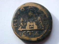 PROVINCIAL CAESARIA CAPPADOCIA SEVERUS ALEXANDER AE28 13.76g 1h ETD=RY4=124 AD
