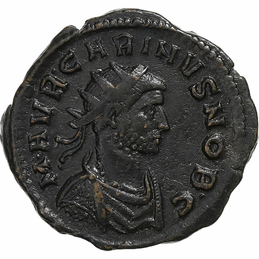 [#1279265] Carinus, Aurelianus, 282-283, Ticinum, Bronze, AU, RIC:183
