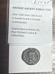 Ancient Imperial Roman 3rd-4th Cent. AD. Genuine Age of Constantine. 20mm. R1488