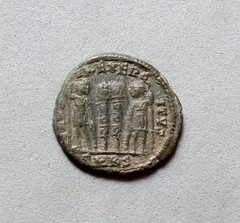 Constantine I, 307/310-337 AD. Cyzicus Æ Follis CONSTANTINVS MAX AVG
