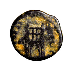 Magnus Maximus AE Nummus Campgate Type 383–388 AD Authentic Roman Coin Campgate