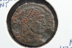 Ancient Rome AD 324 Constantine the Great AE Follis VOT XX Thessalonica 13D0