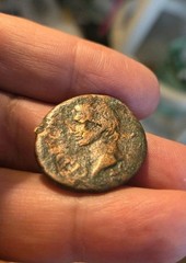 Now On WHATNOT as PetetheGreek33 Emperor Augustus P LVRIVS AGRIPPA 7 BC 261ab