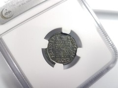 Constantine II Roman Empire Nummus NGC AU Camp Gate Castle Keep Ancient Caesar