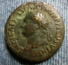 Excellent Titus AE Sestertius Ancient Roman Bronze Coin 79-81 AD, 34 mm # 206