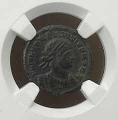 Constantius II BI Nummus Billon Roman Coin AD 337-361, NGC CH VF