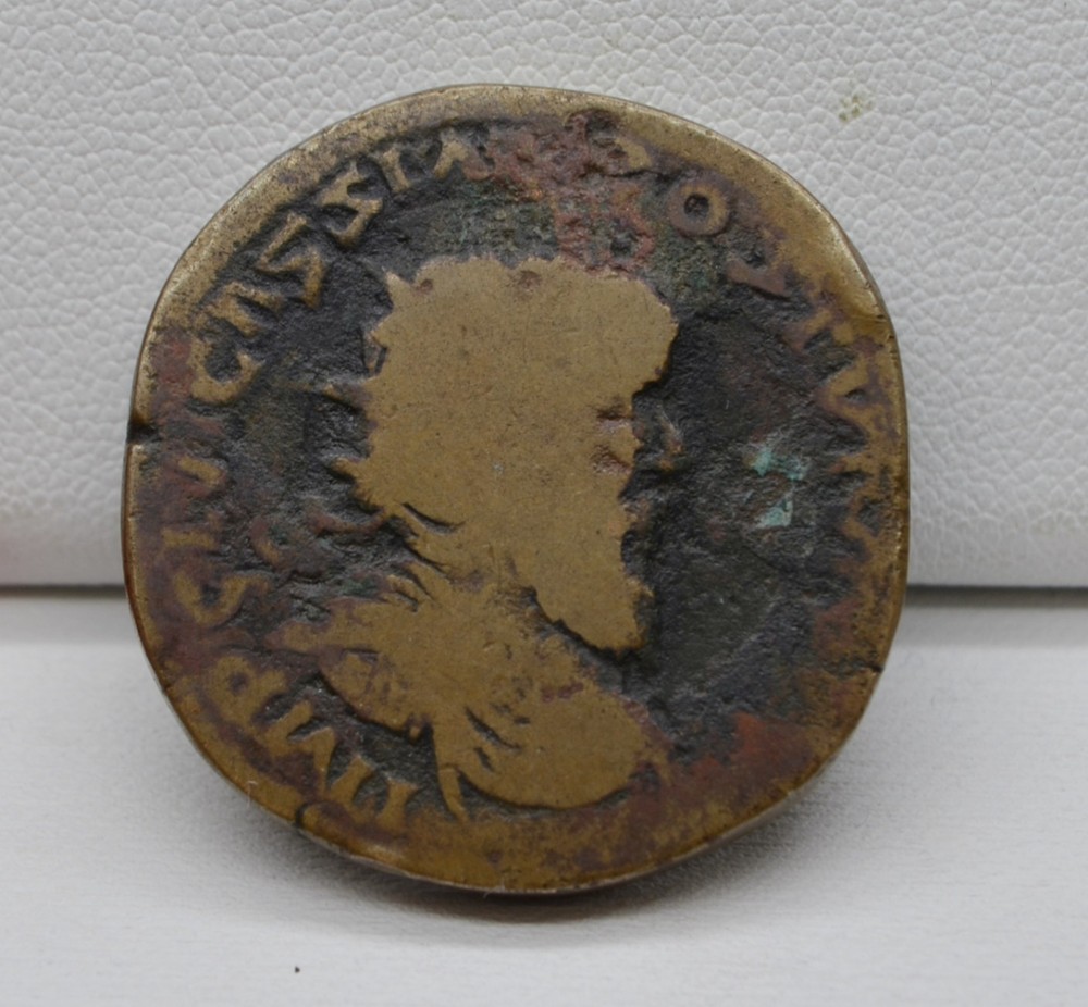 ROMAN EMPIRE DOUBLE SESTERTIUS POSTUMUS 260-261 AD RIC V 4 93 #KTM10822