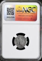 Emperor Commodus Silver Denarius NGC Genuine Ancient Roman Coin 177-192AD
