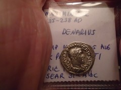 IMPERIAL ROME Denarius Maximinus I 235-238 RIC.12, SEAR 31aAldc