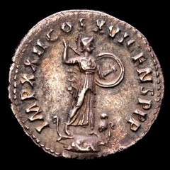 Domiciano Denario (2,78g) 98 d.C. Roma RIC-736 XF