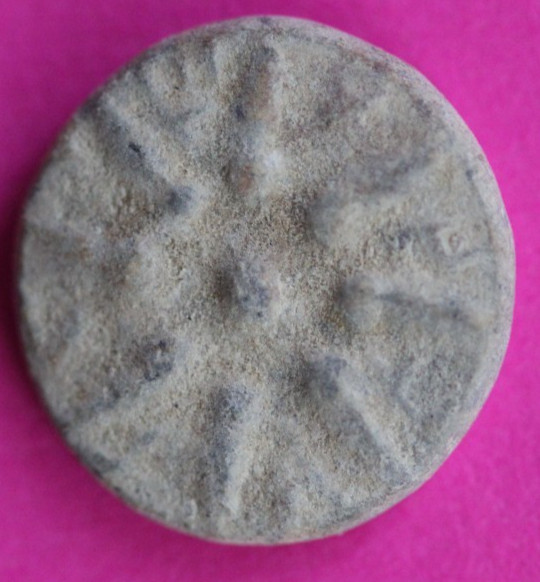ORIGINAL Desert Patina Small Widows Mite Herod Hoard Holy Land Artifact COA A62