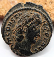 Roman Imperial | Constans I | AE4 | 347-348 | Antioch | VOTA XV MVLT XX