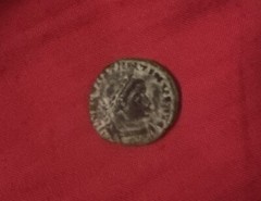 Roman Bronze Coin. ELAGABALUS, AE-26. Moesia Inferior. Dikaiosyne-Nemesis. Fine