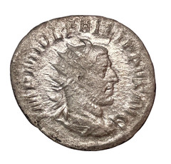 Roman Silver Antoninianus Philip I the Arab 244 – 249 AD AU Rome Mint Aequitas